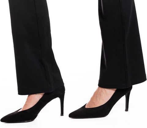 Women'S 5 Pockets Bootcut Flare Yoga Dress Pants for Work, Office & Everyday Wear, Stretch Flare Leggings