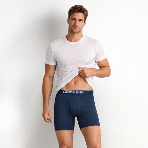 Boxer Briefs for Men Pack of 4 - Cotton Stretch Underwear