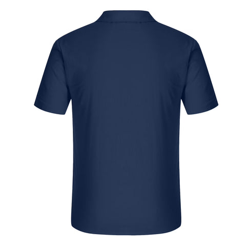 Mens Short Sleeve Classic Shirts plus Size Fishing Casual Regular-Fit Button-Up Collared Plaid Double Pocket Dress Shirt Top Tees Blouses Men Short Sleeve Shirts Button up Clearance M-5XL