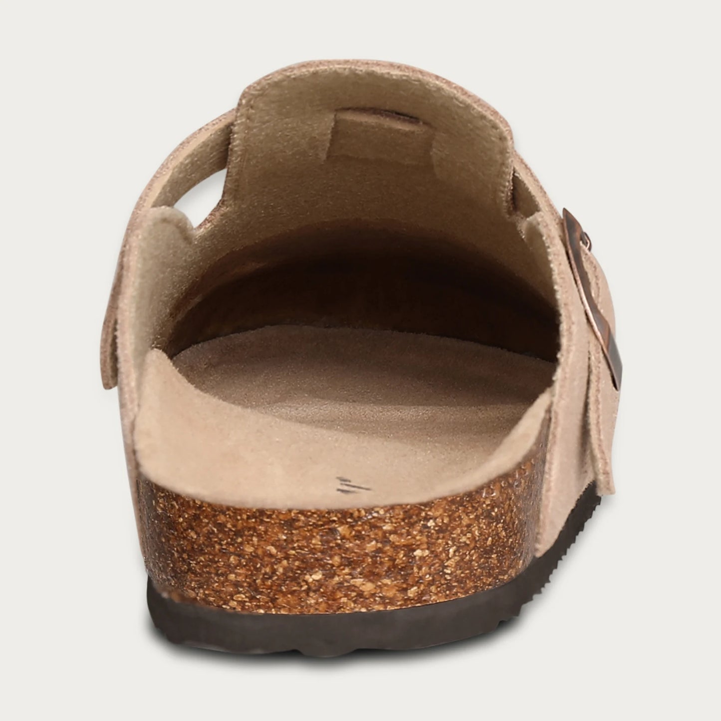 Suede Clogs for Women Men Summer Cork Mules Soft Footbed Sandals with Arch Support New Leisure Fashion Genuine Clogs