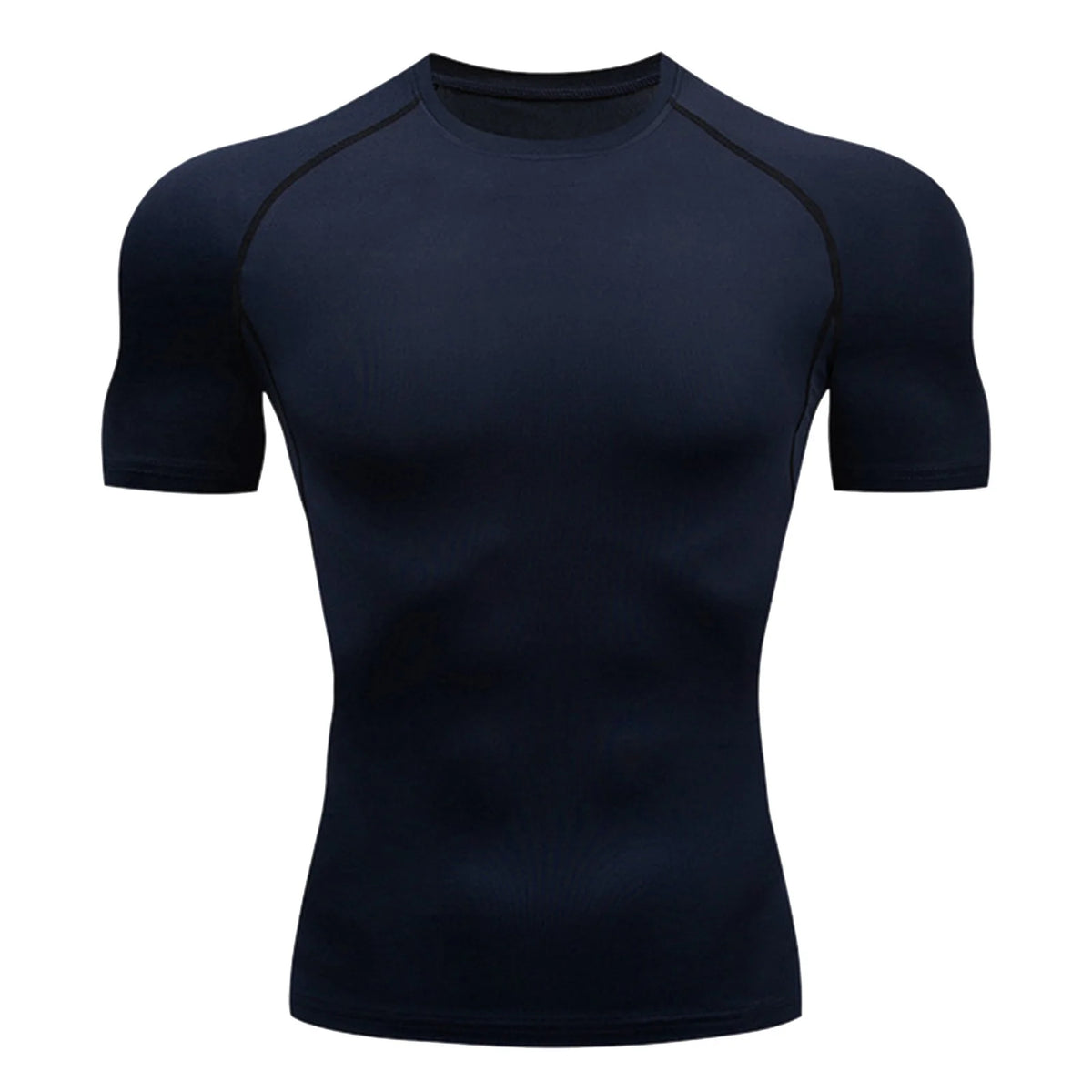 Athletic Workout Shirts for Men, Mens Summer Leisure Sports T Shirt Fashion Lapel 3D Gradient Short Sleeved round Neck T Shirt Men Compression Shirt Men, Mens Shirts Blue XL