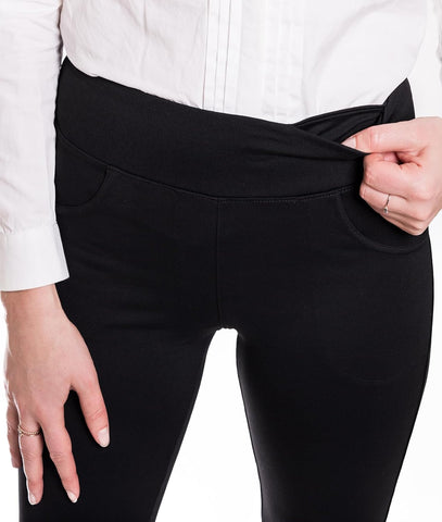 Women'S 5 Pockets Bootcut Flare Yoga Dress Pants for Work, Office & Everyday Wear, Stretch Flare Leggings