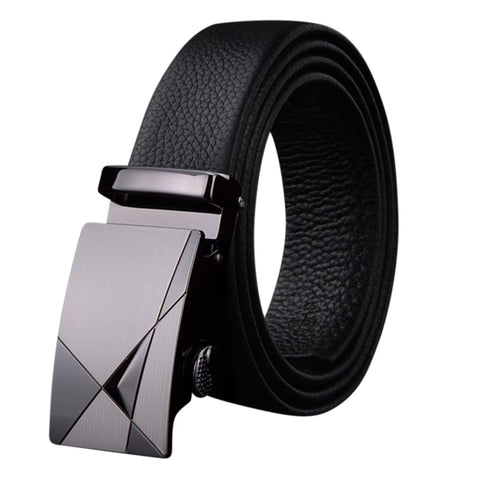 Belt Men Mens Belt, Ratchet Belt Leather, Slide Belt with Easier Adjustable Buckle Mens Belt